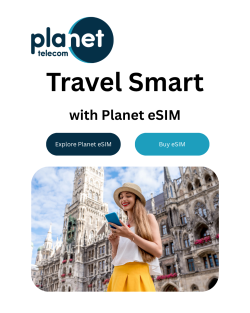 Travel Smart with Planet eSIM